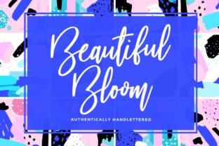 Beautiful Bloom: Elevating Projects with Authentic Script Style