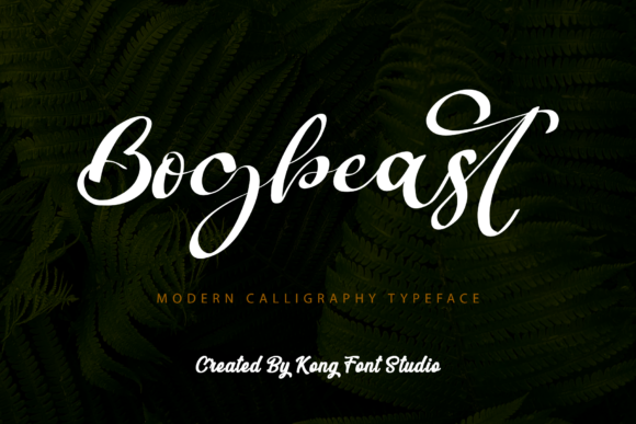 Bogbeast: The Modern Script for Playful Branding