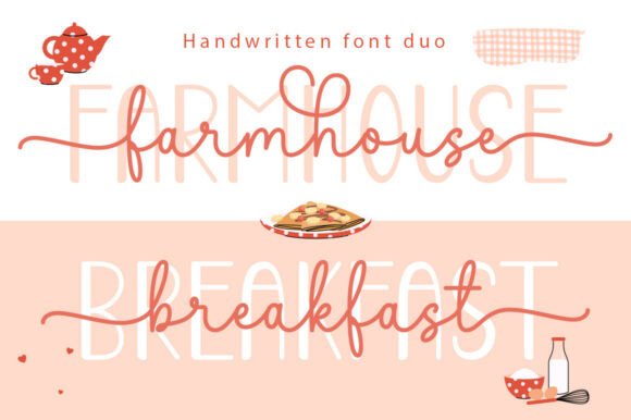 Farmhouse Breakfast Duo: Crafting Visual Harmony