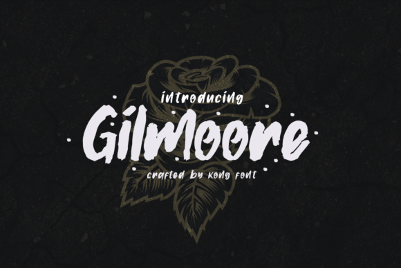Gilmoore: A Playful Handwritten Script for Creative Projects