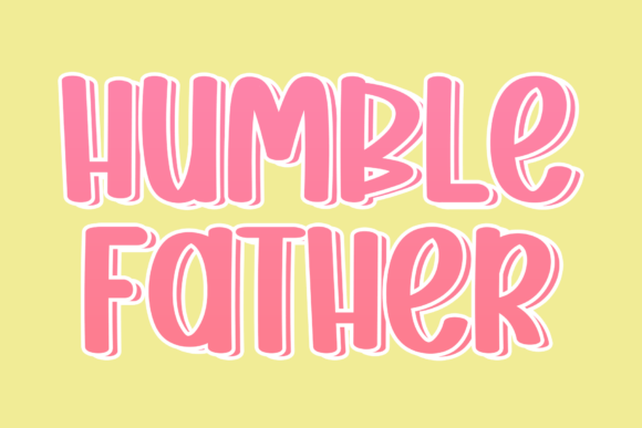 Humble Father: A Script Font for Authentic Connection