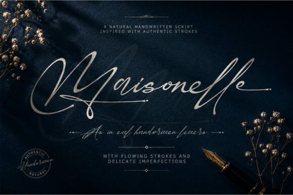 Maisonelle: The Signature Font for Effortless Elegance