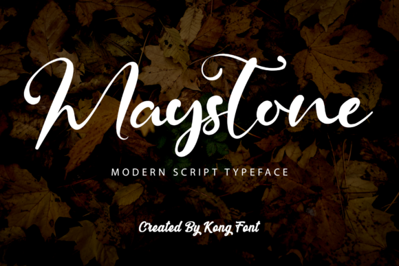 Maystone: A Handwritten Font for Modern, Playful Designs