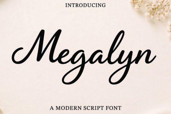 Megalyn: A Modern Script for Elegant Design