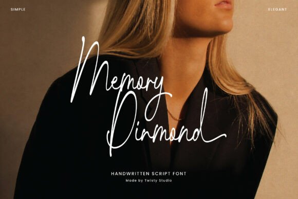 Memory Diamond: The Script Font for Modern Elegance