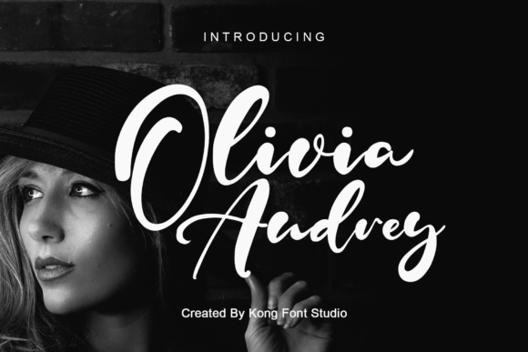 Olivia Audrey: A Modern Handwritten Script Font