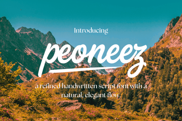 Peoneez: Where Brush Strokes Meet Mountain Peaks