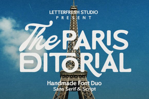 The Paris Editorial: A Sweet and Gentle Font Duo