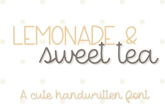 The Sweetest Script: Designing with Lemonade & Sweet Tea