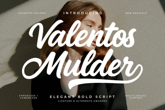 Valentos Mulder: A Script Font for Modern Elegance