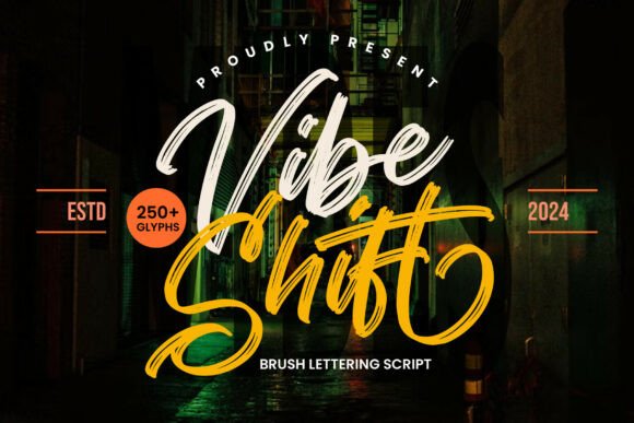 Vibe Shift: The Bold Brush Script for Authentic Brands