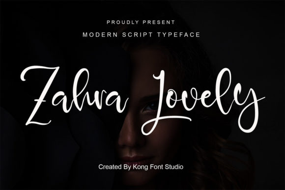 Zahra Lovely: A Playful Script for Modern Branding